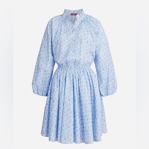 J.Crew Ruffle-collar mini dress in Liberty® D'Anjo Coast fabric - Size S